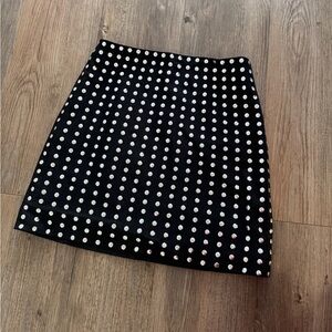 H&M studded mini skirt
